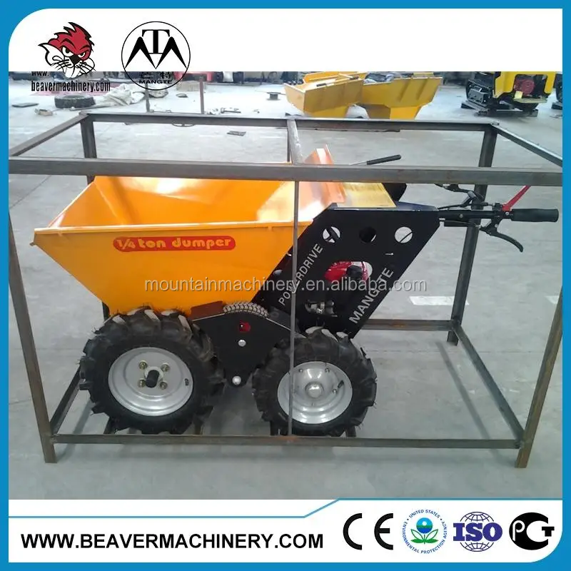 MINI DUMPER 4wd 250kg (HONDA/LONCIN) pedestrian dumper