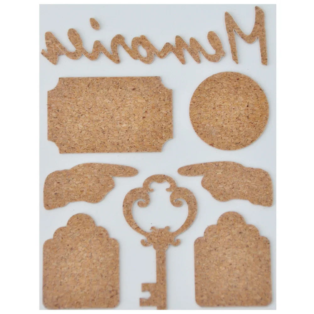 Hot selling best price memories cork stickers