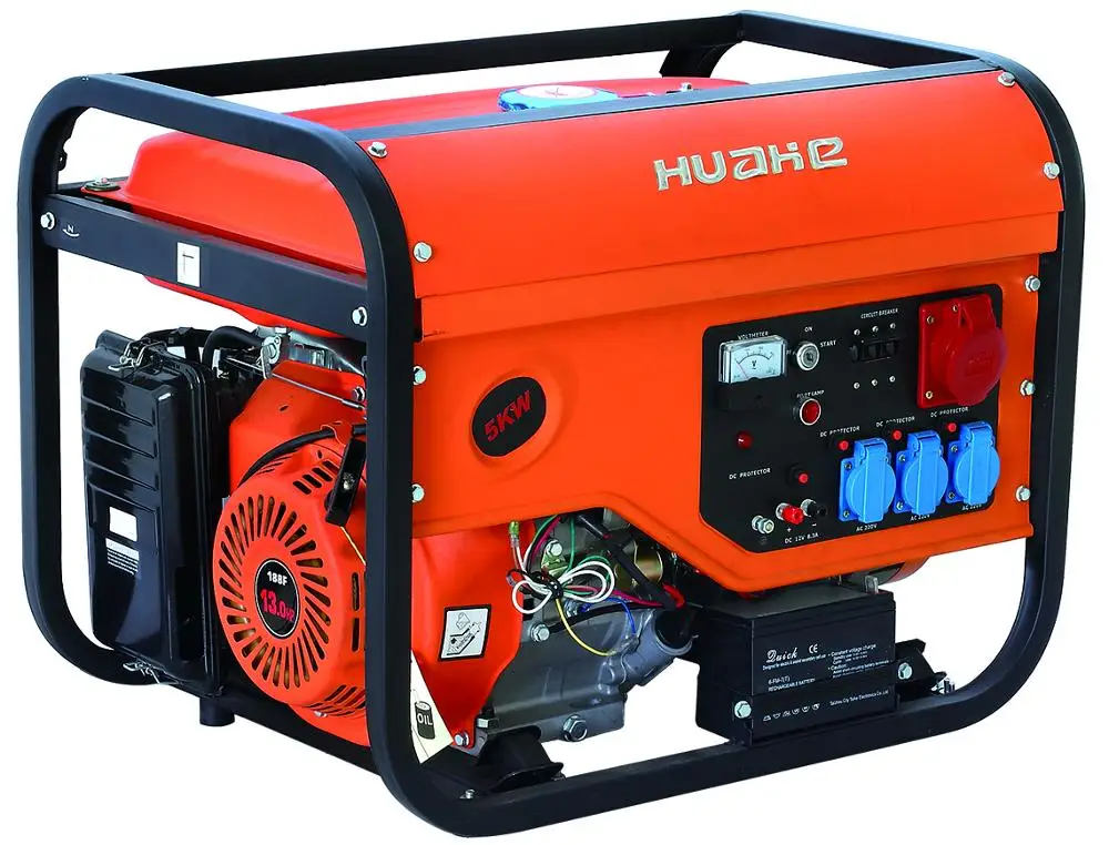 5KW Gasoline Generator,13.0HP Electric 2018 New Model Gasoline Generator with CE,GS