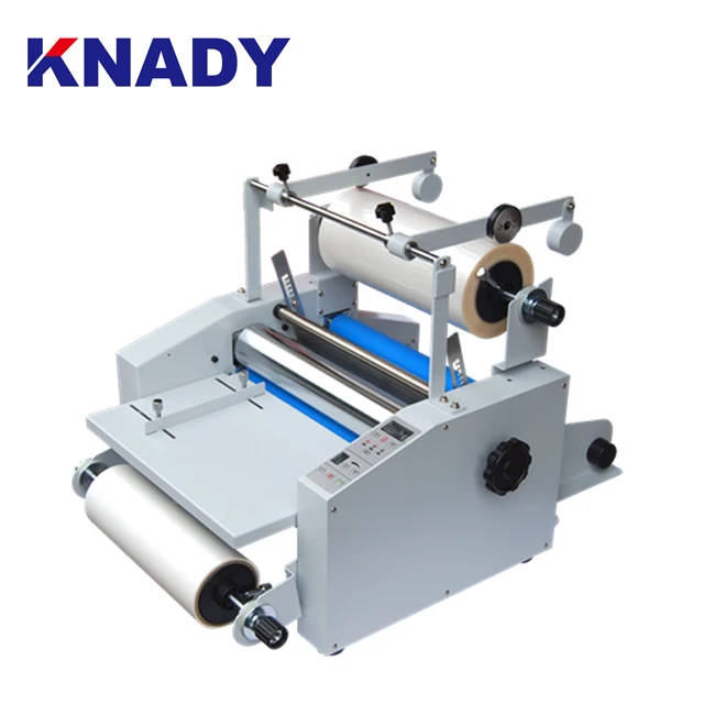 digital steel roller small laminator laminating machine for printing shop office