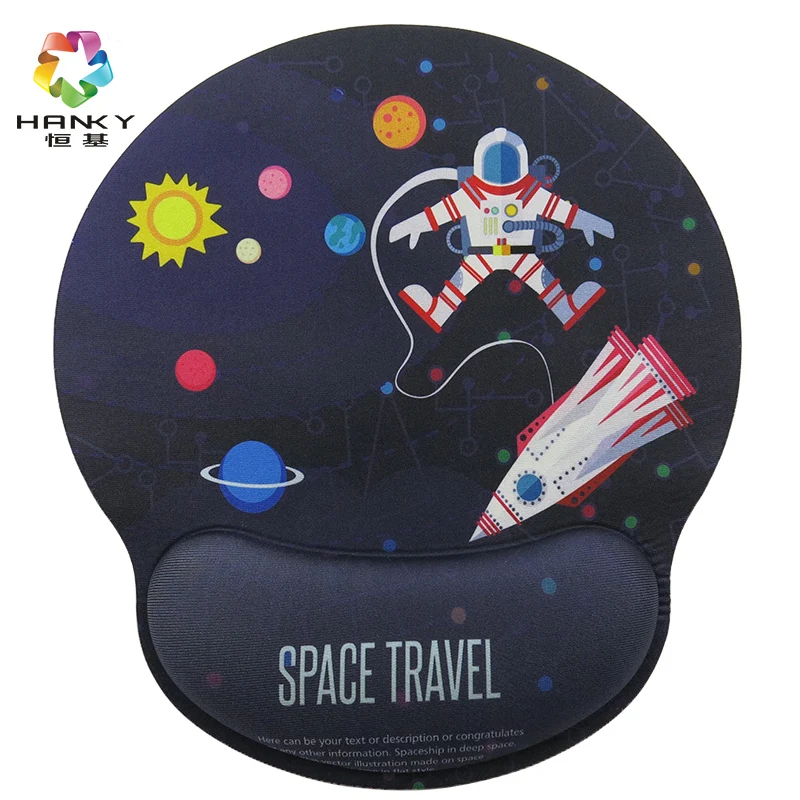 Amazon Hot Sell  Memory Foam Wrist Mouse Pad