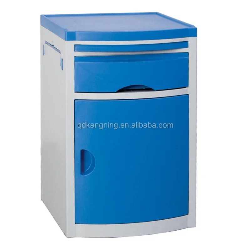Commercial Furniture ABS Bedside Cabinet For Hospital