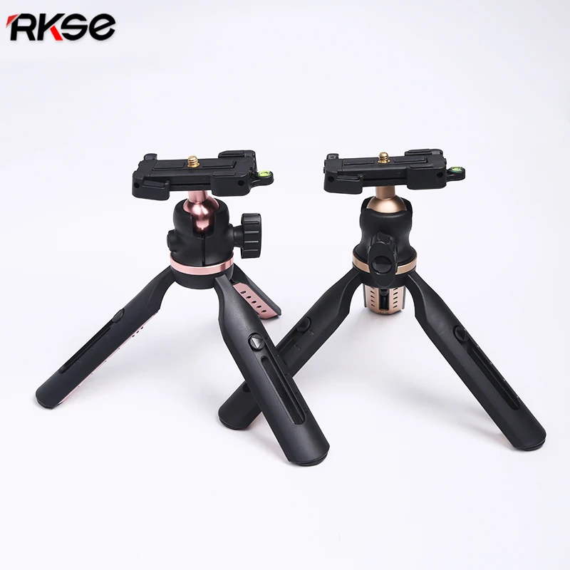 
RKSE Mini Tripod Stand Sponge For Mobile Phone Small Lightweight DLSR Camera Accessories 
