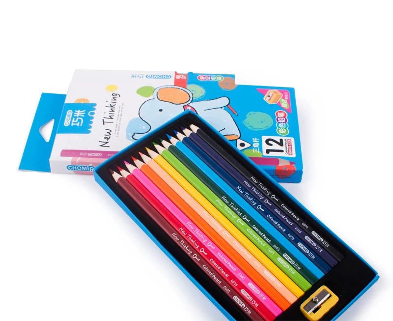 OEM professional drawing artistic 12pcs colored pencil