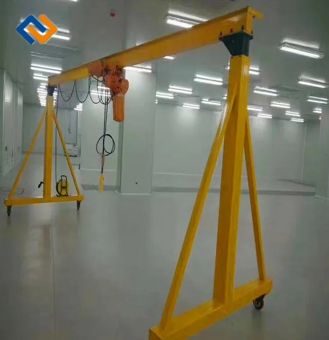 mobile small gantry crane small lift frame mini gantry crane