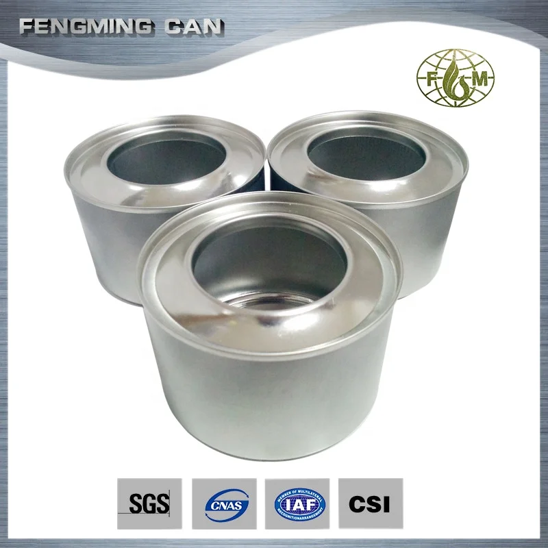 factory directly solid alcohol ethanol gel fuel tin can packaging without welding