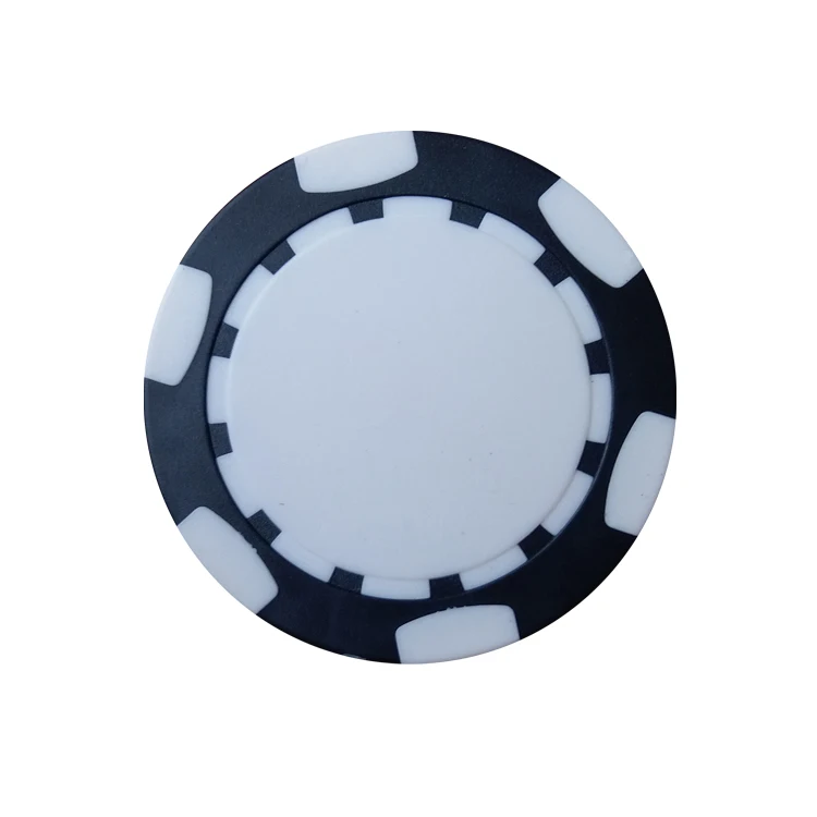 Chip factory supplies plastic chips coins golf chips round tokens can be customized