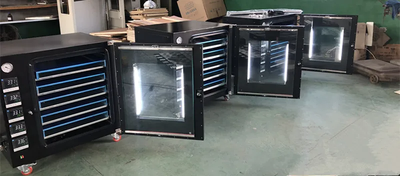 7.8cuft vacuum purge oven with led inside the door