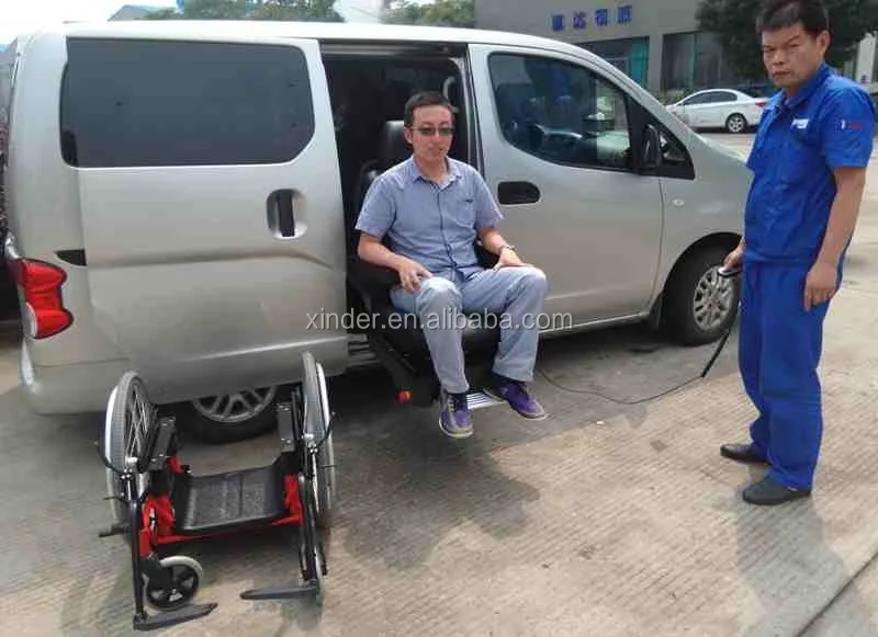 S-LIFT-W-PRO swivel lifting seat with wheelchair for van and motorhome made in China