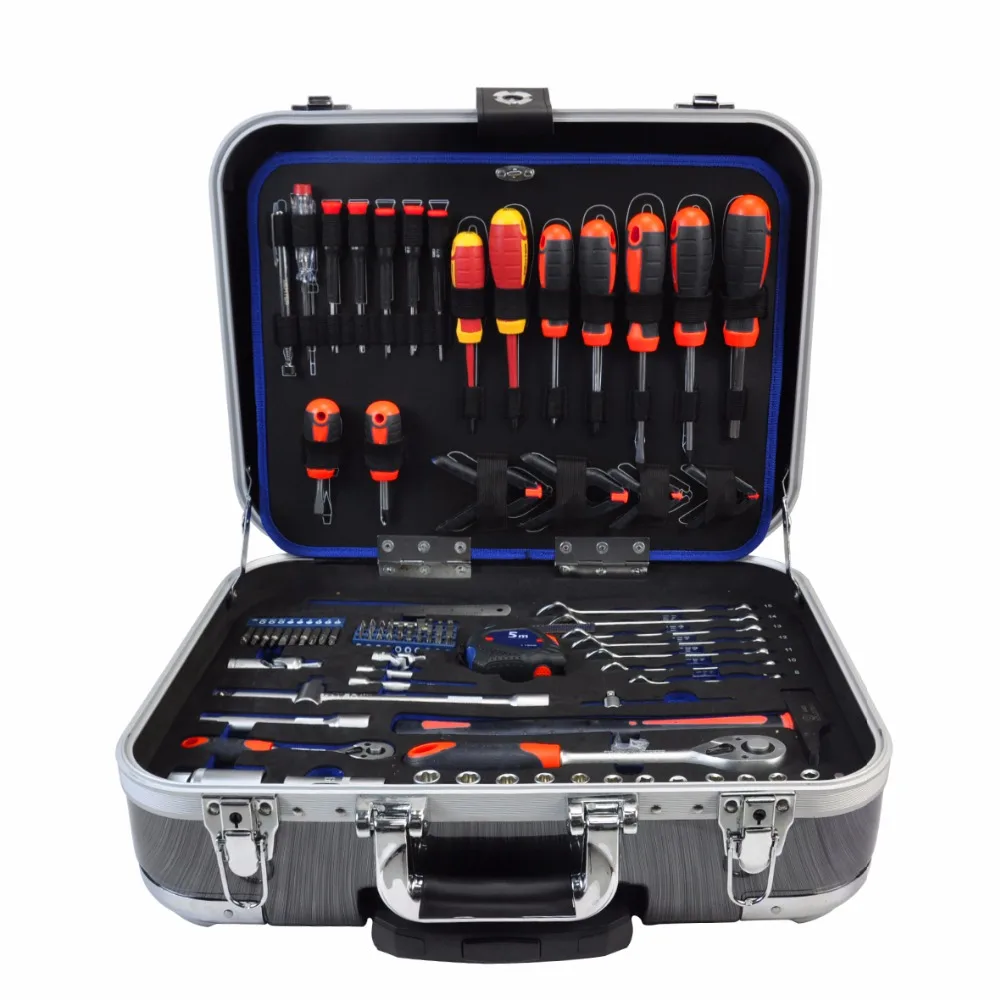 CROWNRICH 128 шт. набор инструментов для ремонта автомобиля