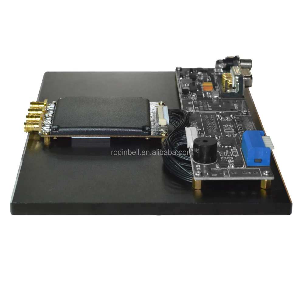 Access control uhf fixed 860mhz-960mhz warehouse inventory tracking 4 port rfid module