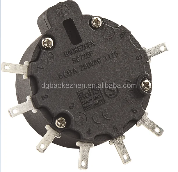 
SC725F Oven rotary switch 