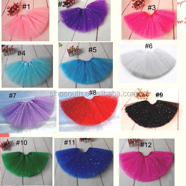 Sparkly cheap ballet dance tutus for children