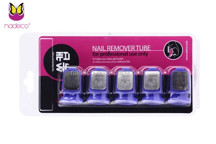 Wholesale nails supplies polish remover soaker hose nail polish remover