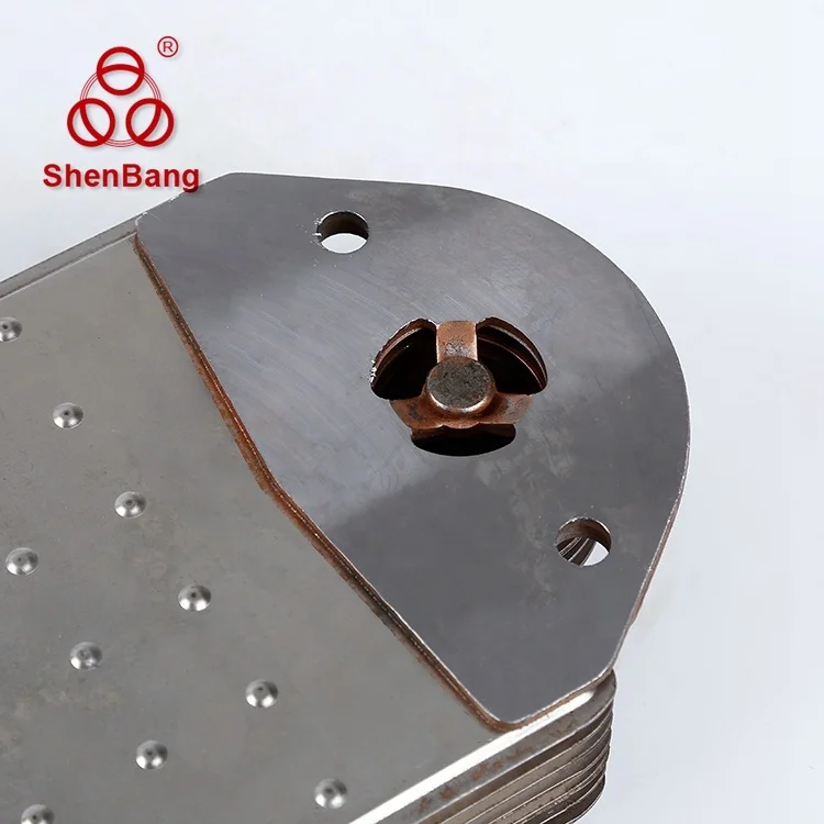 Accessories manufacture auto transmission diesel engine excavator truck spare parts stainless steel oil cooler box 20749399