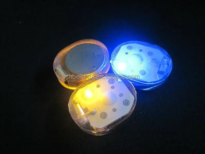factory price shoe parts colorful waterproof flashing led shoe box light