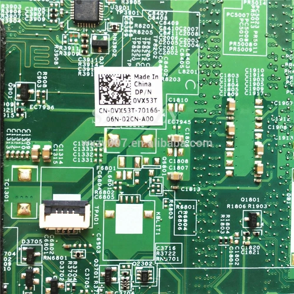 For DELL N5010 inspiron HM57 HD 5470M/512M CN-0VX53T VX53T 48.4HH01.011 Laptop Motherboard 100% Tested