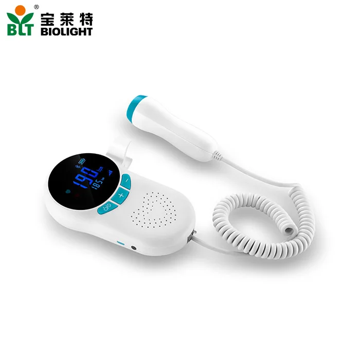 
CE ISO13485 approved pregnant fetal heart monitor doppler 