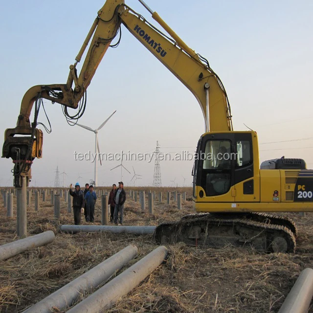 High Quality Excavator Concrete Pile Driving Machine with Original Motor
