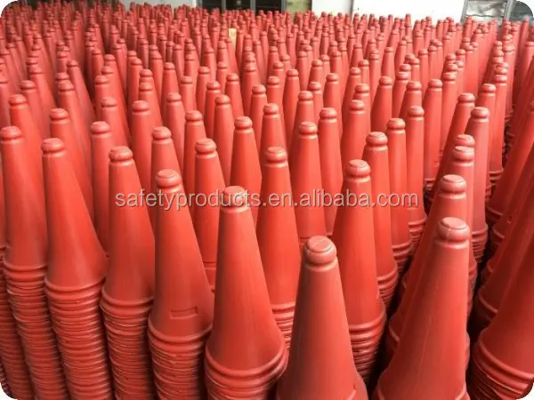 750mm PE orange traffic cones