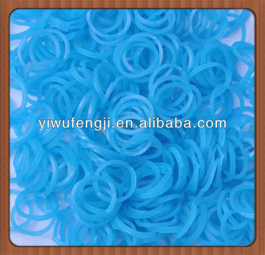 кремния светящиеся красочный и весело ткацкий станок резинкой/мода резина натяёение браслет