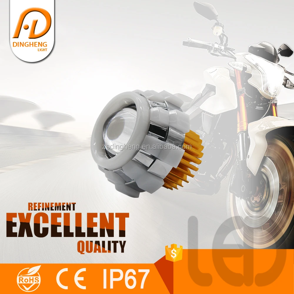 10 Вт высокая яркость новый дизайн мотоцикла глаза ангела светодиодные фары