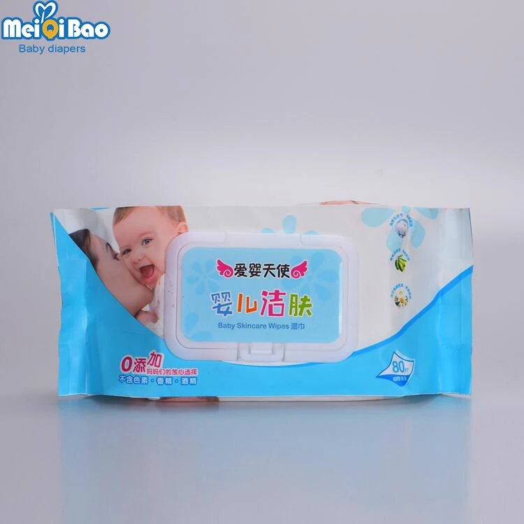 
China wet tissue manufacturer supply cleaning baby wet towel 