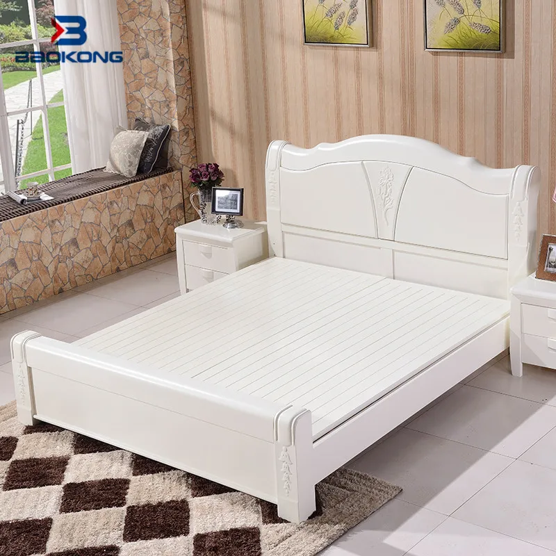 carved white wooden beds modern bedroom furniture