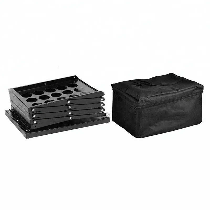 4 Pockets Brochure Magazine Catalog Literature Display Holder Rack Floor Pop up Folding Stand