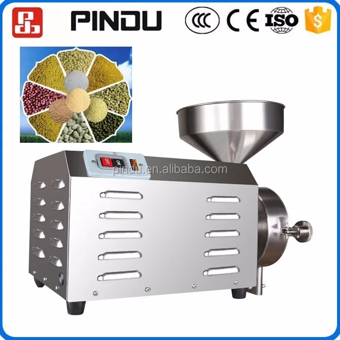 Портативный бытовой измельчитель кукурузного зерна мокрого риса пшеницы шлифовальный станок по низкой цене