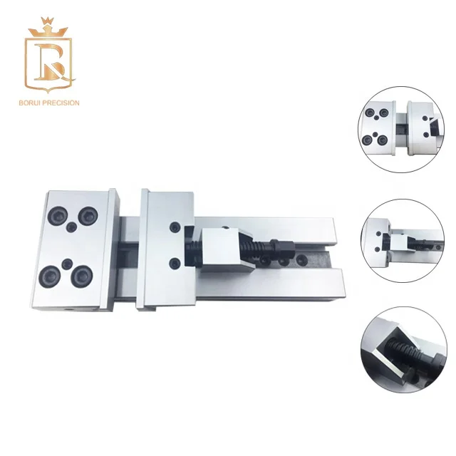 GT100 прецизионная модульная тиска 100 мм для фрезерного станка с ЧПУ