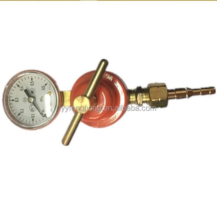 0.6MPA lpg gas cylinder regulator with lowes