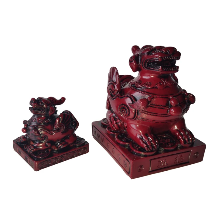 Китайская статуя fengshui Pi Yao полимерная sout PiXiu