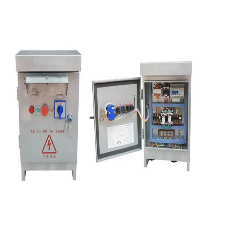 Hot galvanized mount bracket for electric lift platform for exterior wall construction of high-rise buildings