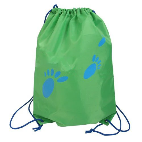 210D polyester backpack  sublimation printed promotional drawstring bag oem