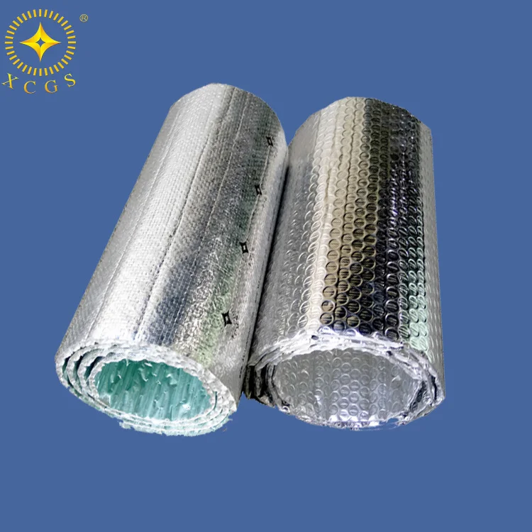 Home Thermal Insulation Pipe Fireproof Bubble Foil Insulation