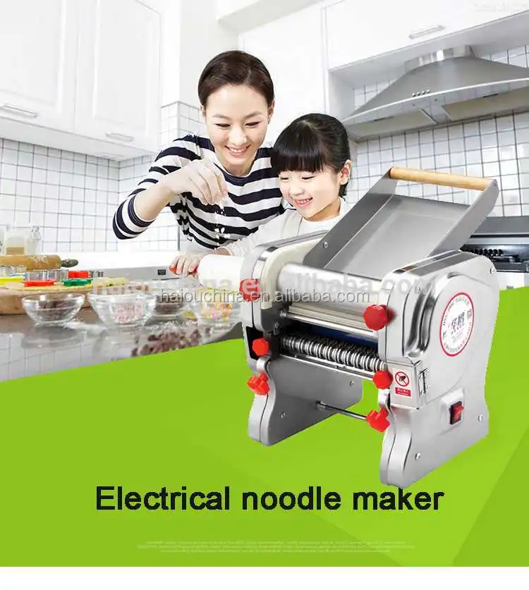 DSS-200C wholesale industrial electric noodle press maker electric dough sheeter machine