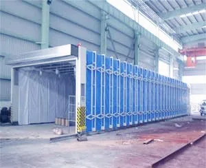JD-A10 Retractable Spray Booth Paint Room Spraying Booth
