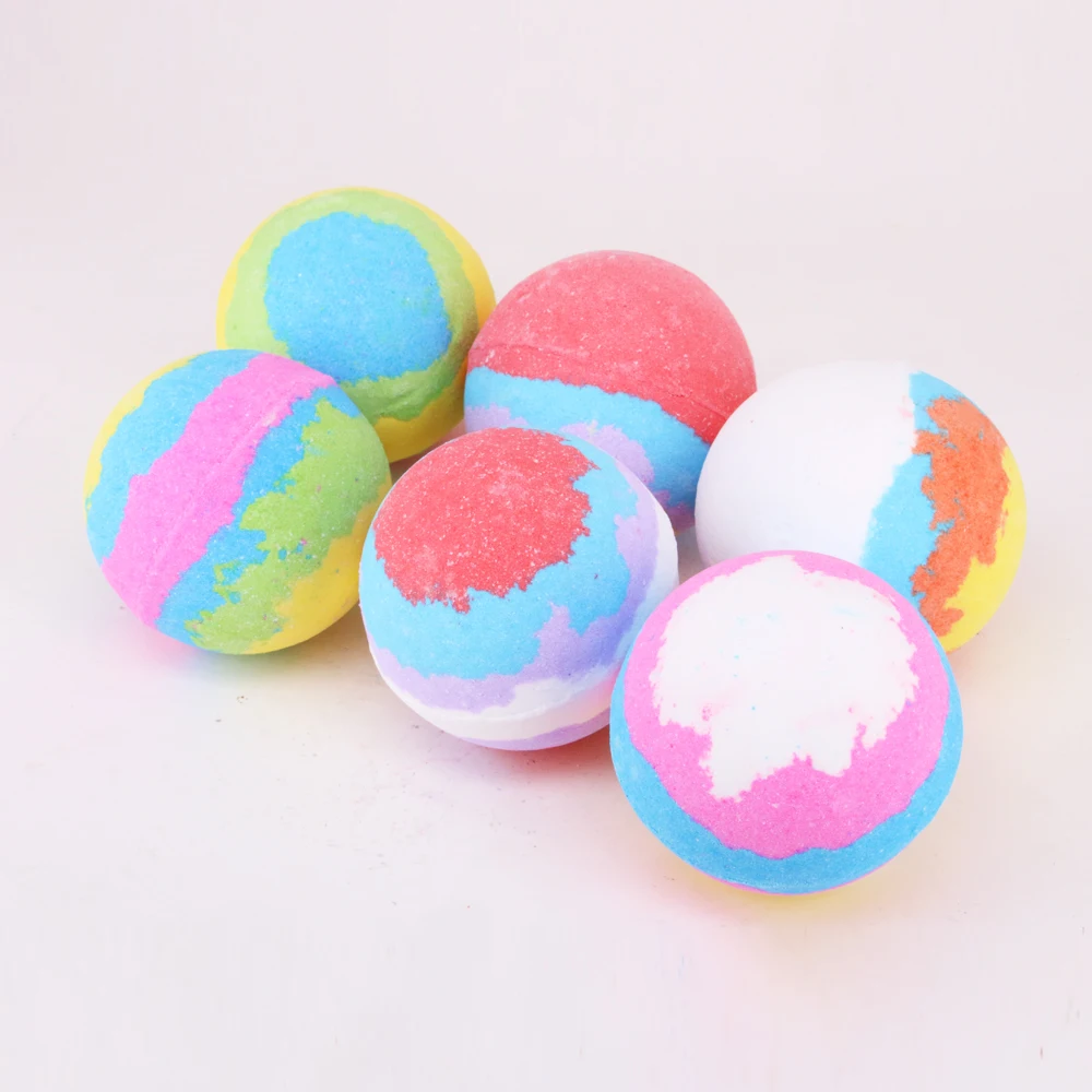 
Colorful bubble bath bomb fot spa produce two million balls per month 