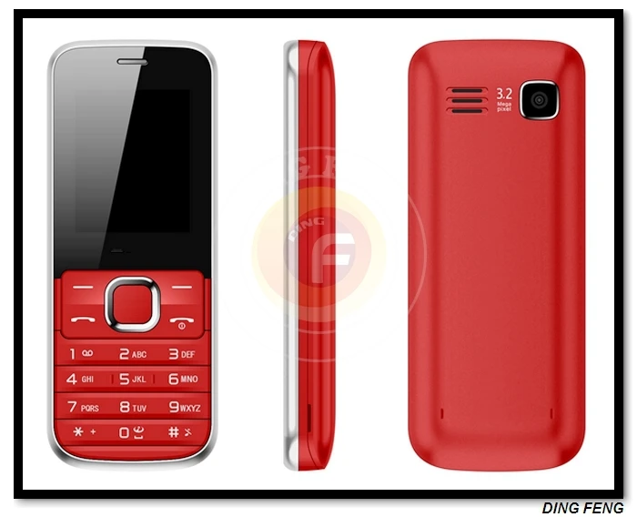 Горячая распродажа 1.8 дюймов экран GPRS / WAP quad-диапазона двойной SIM карты MP3MP4 FM все China Mobile телефон модели C301