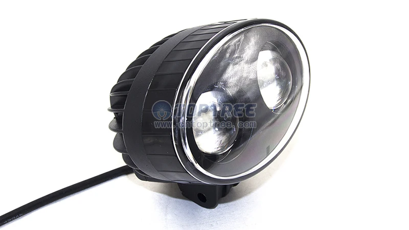 9-110V Toptree Forklift Safety Blue Spotlight LED Forklift Warning Lights for Forklift Truck Auto