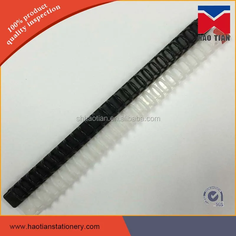 Transparent plastic Multi 30 rings Binder Clip/Mechanism,Clear Plastic Binder Clips