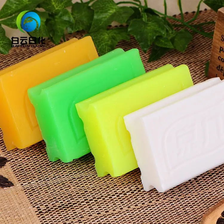 Reebay OEM Different  Color 4pcs per package Top Quality High Foam Clothes Washing Laundry Soap Bar