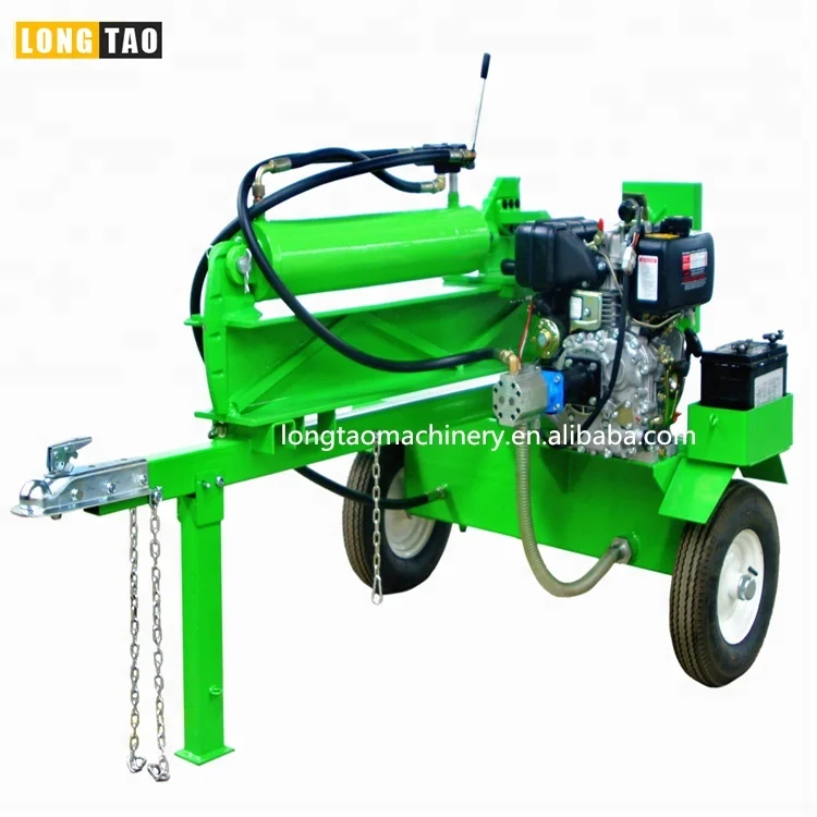 50 Ton Vertical and Horizontal electric motor wood splitter with ce approval
