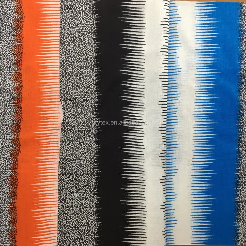 
Woven technics printed soft touch rayon fabric 100% viscose baati 