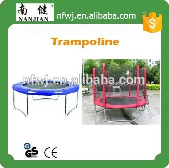 10ft на открытом воздухе фитнес используется батут с лестницы, Сеть безопасности и батут
