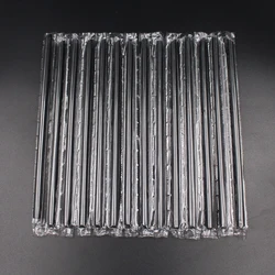 Wholesale 12mm 240mm Disposable Individually Wrapped Plastic Boba Bubble Tea Drinking Straws