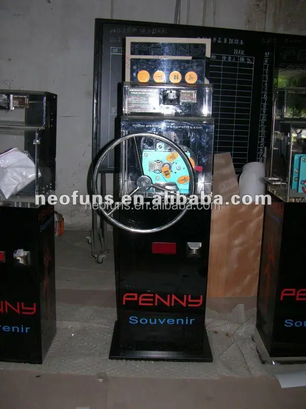 Penny Press Machine In Coin Operated Game/ Penny Press Souvenir Coin Machine