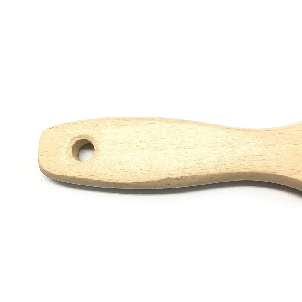 Osaki Brand Hair Brush Massage wooden hair brushes wholesale Steel Pins Wooden Paddle Brush