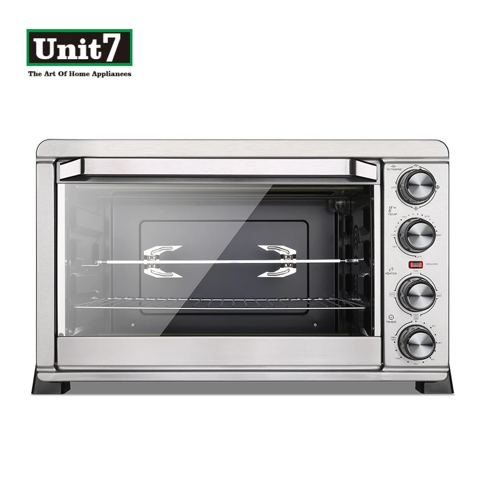 manufacturer 43 liters 2000W electric pizza oven mini oven electric baking oven Digital Rotisserie with 120 mins  timer